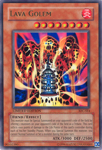 Lava Golem [IOC-SE4] Ultra Rare | Fandemonia Ltd