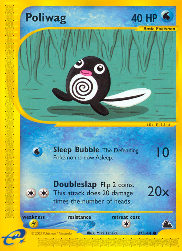 Poliwag (87/144) [Skyridge] | Fandemonia Ltd