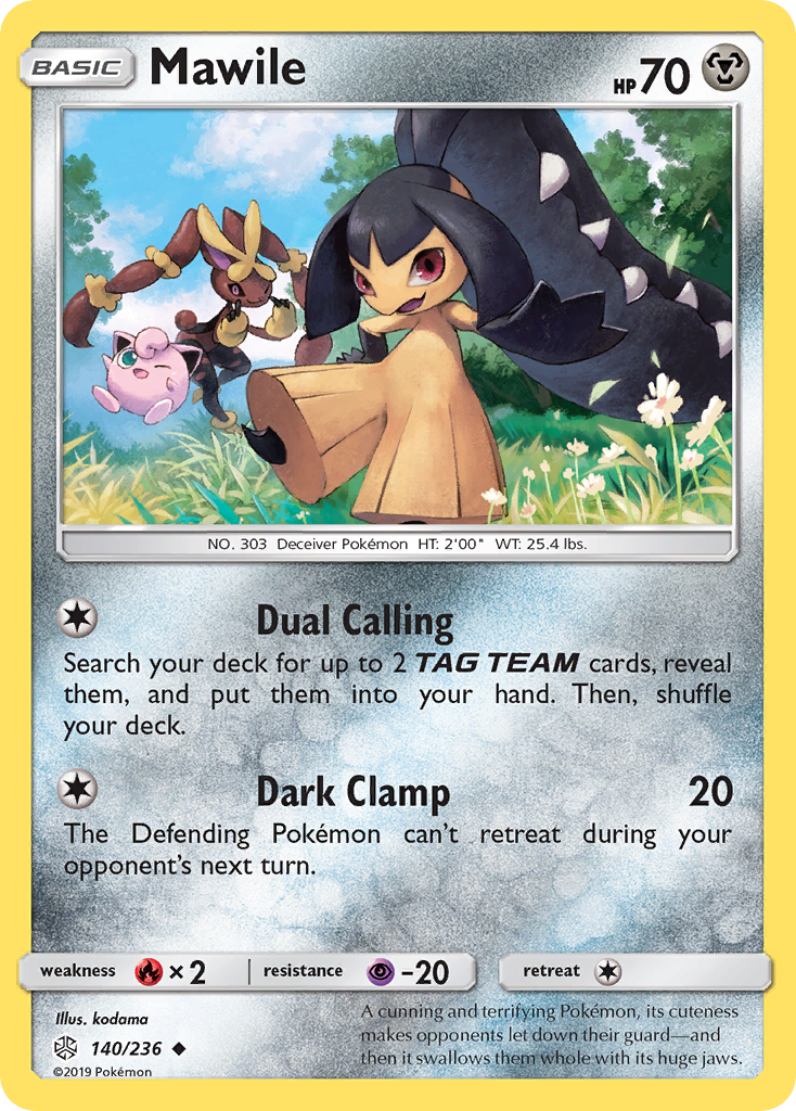 Mawile (140/236) [Sun & Moon: Cosmic Eclipse] | Fandemonia Ltd