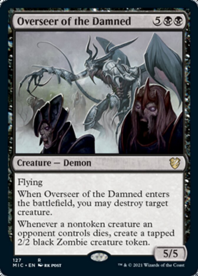 Overseer of the Damned [Innistrad: Midnight Hunt Commander] | Fandemonia Ltd