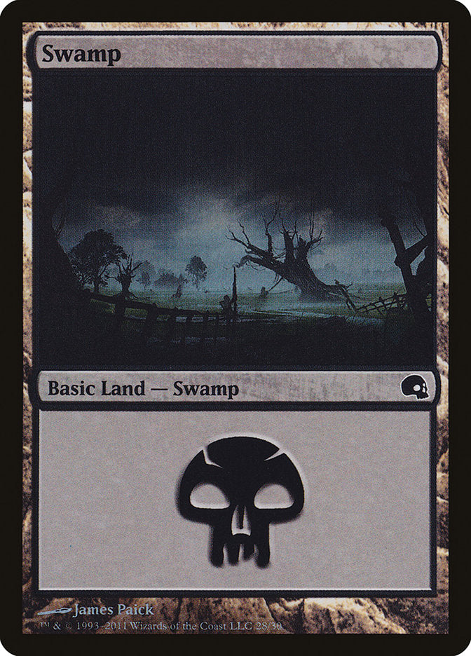 Swamp (28) [Premium Deck Series: Graveborn] | Fandemonia Ltd