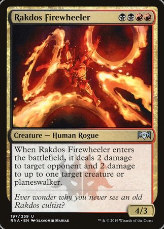 Rakdos Firewheeler [Ravnica Allegiance] | Fandemonia Ltd