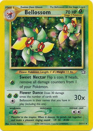 Bellossom (3/111) [Neo Genesis Unlimited] | Fandemonia Ltd