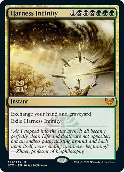 Harness Infinity [Strixhaven: School of Mages Prerelease Promos] | Fandemonia Ltd