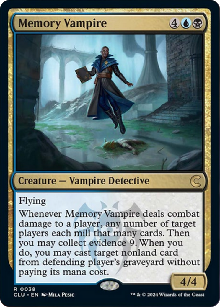 Memory Vampire [Ravnica: Clue Edition] | Fandemonia Ltd