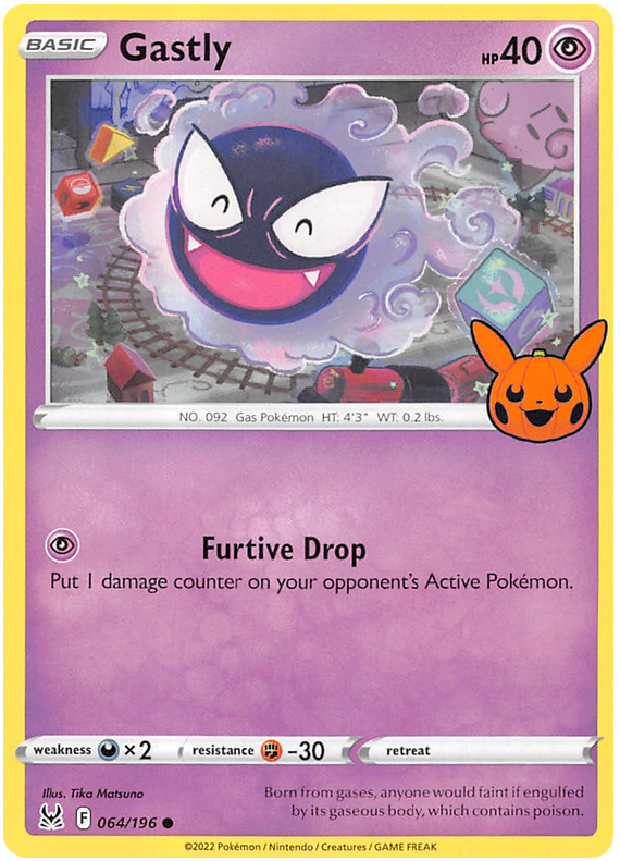 Gastly (064/196) [Trick or Trade 2023] | Fandemonia Ltd