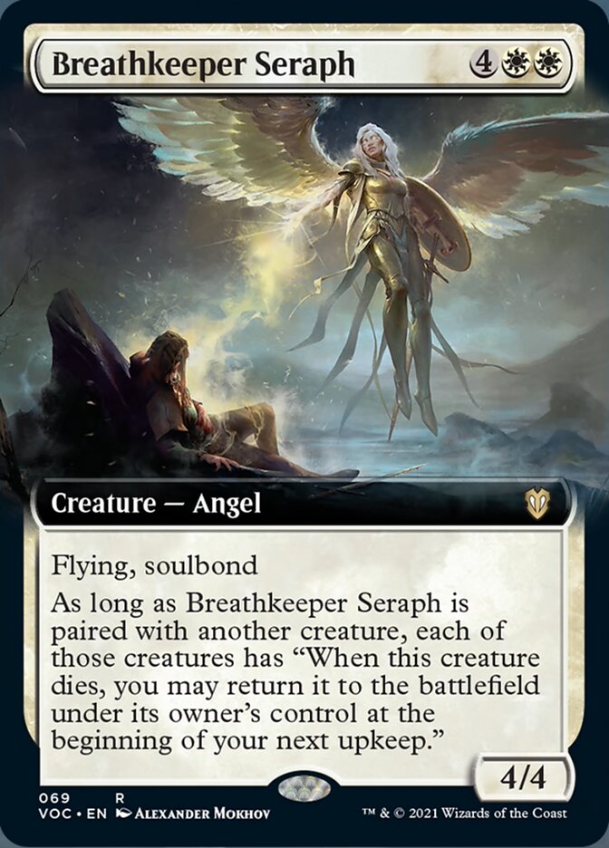 Breathkeeper Seraph (Extended) [Innistrad: Crimson Vow Commander] | Fandemonia Ltd