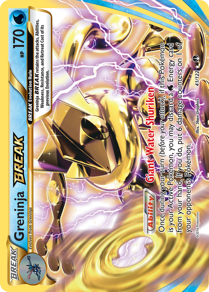 Greninja BREAK (41/122) [XY: BREAKpoint] | Fandemonia Ltd