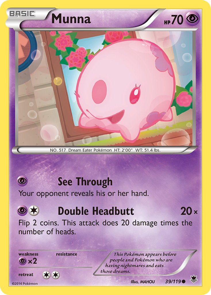 Munna (39/119) [XY: Phantom Forces] | Fandemonia Ltd