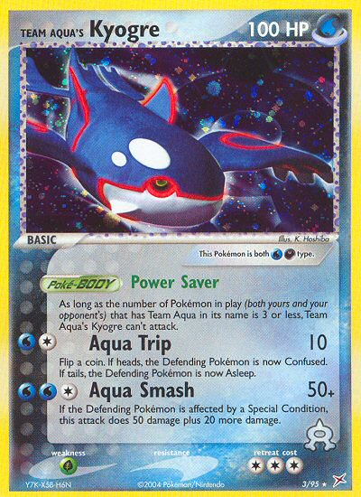 Team Aqua's Kyogre (3/95) [EX: Team Magma vs Team Aqua] | Fandemonia Ltd