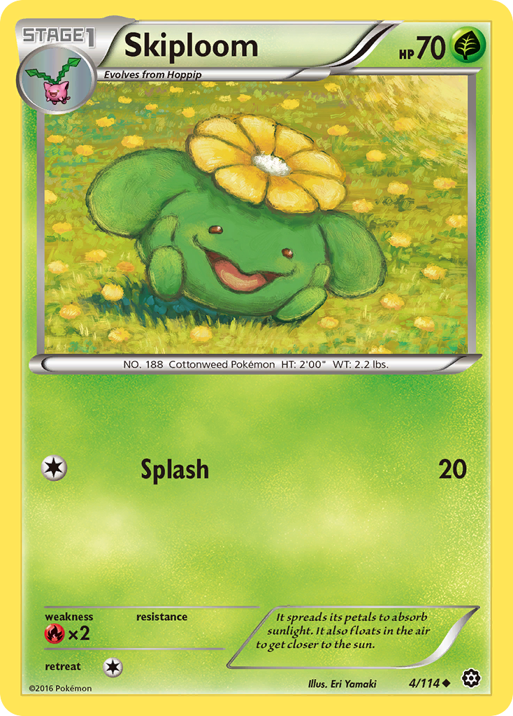 Skiploom (4/114) [XY: Steam Siege] | Fandemonia Ltd