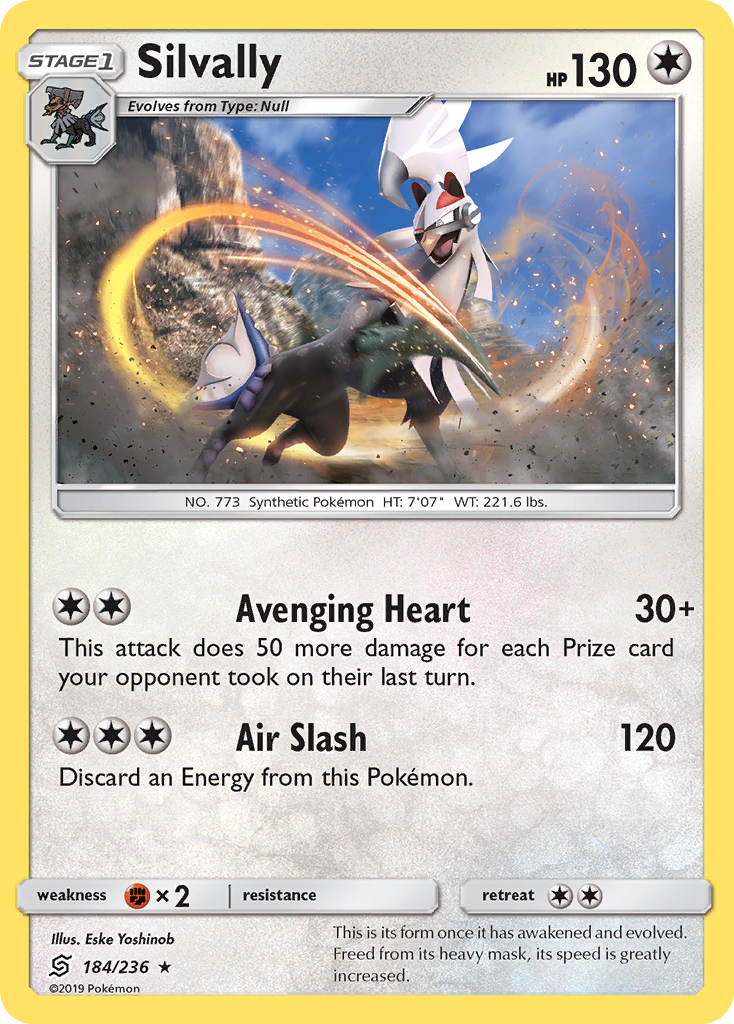 Silvally (184/236) [Sun & Moon: Unified Minds] | Fandemonia Ltd