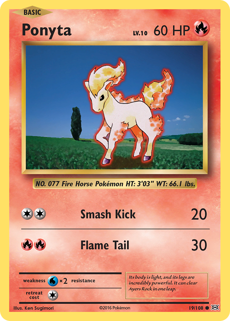 Ponyta (19/108) [XY: Evolutions] | Fandemonia Ltd