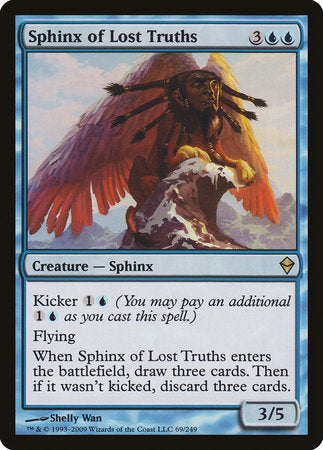 Sphinx of Lost Truths [Zendikar] | Fandemonia Ltd