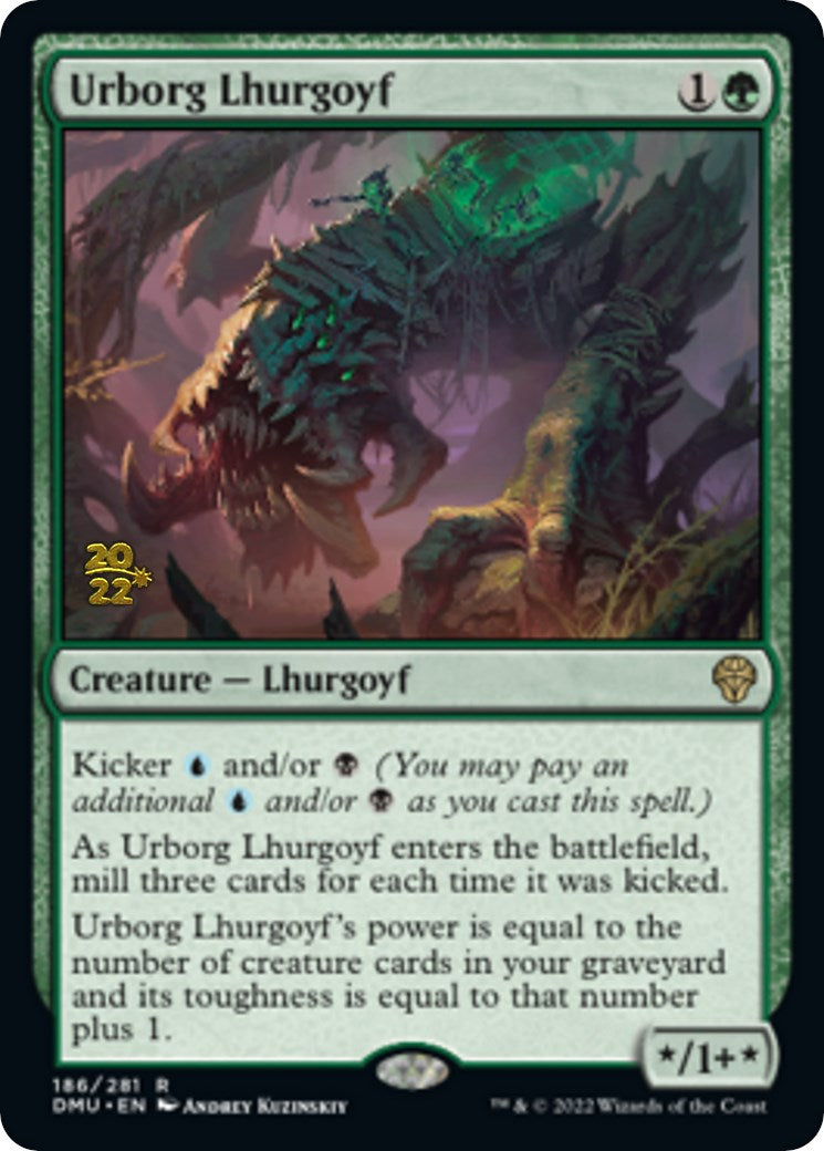 Urborg Lhurgoyf [Dominaria United Prerelease Promos] | Fandemonia Ltd