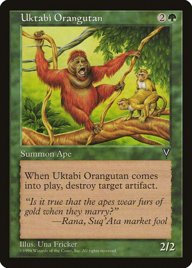 Uktabi Orangutan [Visions] | Fandemonia Ltd