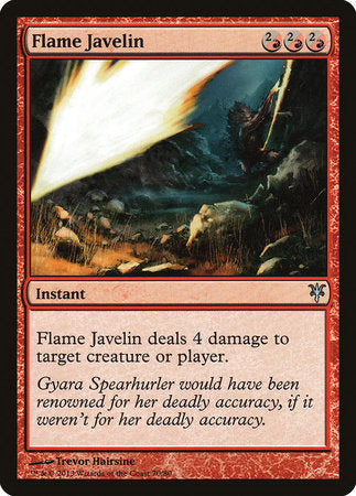 Flame Javelin [Duel Decks: Sorin vs. Tibalt] | Fandemonia Ltd