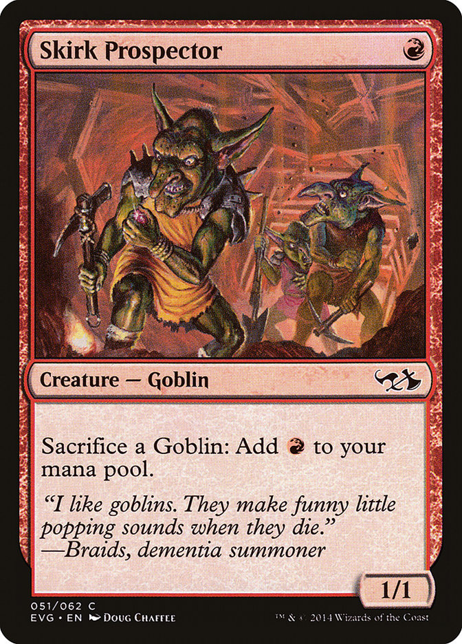 Skirk Prospector (Elves vs. Goblins) [Duel Decks Anthology] | Fandemonia Ltd