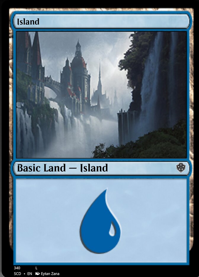 Island (340) [Starter Commander Decks] | Fandemonia Ltd