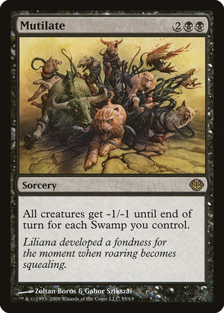 Mutilate [Duel Decks: Garruk vs. Liliana] | Fandemonia Ltd