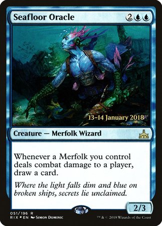 Seafloor Oracle [Rivals of Ixalan Promos] | Fandemonia Ltd