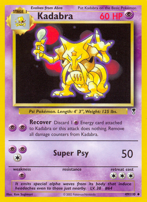 Kadabra (49/110) [Legendary Collection] | Fandemonia Ltd