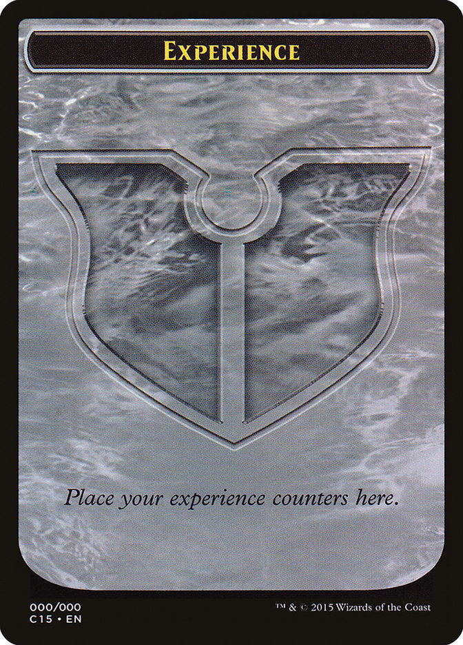 Experience // Experience Double-Sided Token [Commander 2015 Tokens] | Fandemonia Ltd