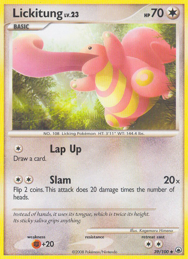 Lickitung (39/100) [Diamond & Pearl: Majestic Dawn] | Fandemonia Ltd