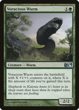 Voracious Wurm [Magic 2014] | Fandemonia Ltd