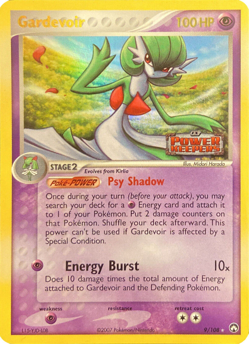 Gardevoir (9/108) (Stamped) [EX: Power Keepers] | Fandemonia Ltd