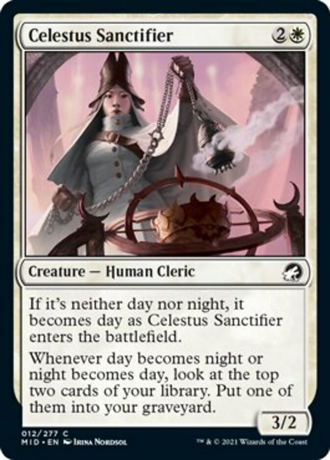 Celestus Sanctifier [Innistrad: Midnight Hunt] | Fandemonia Ltd