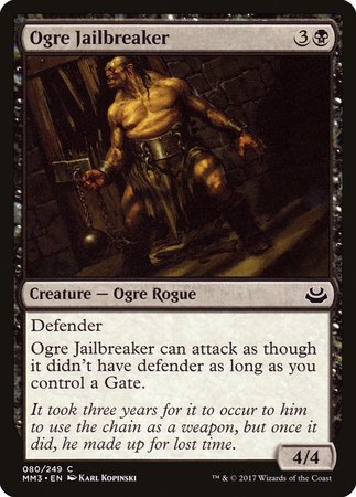 Ogre Jailbreaker [Modern Masters 2017] | Fandemonia Ltd