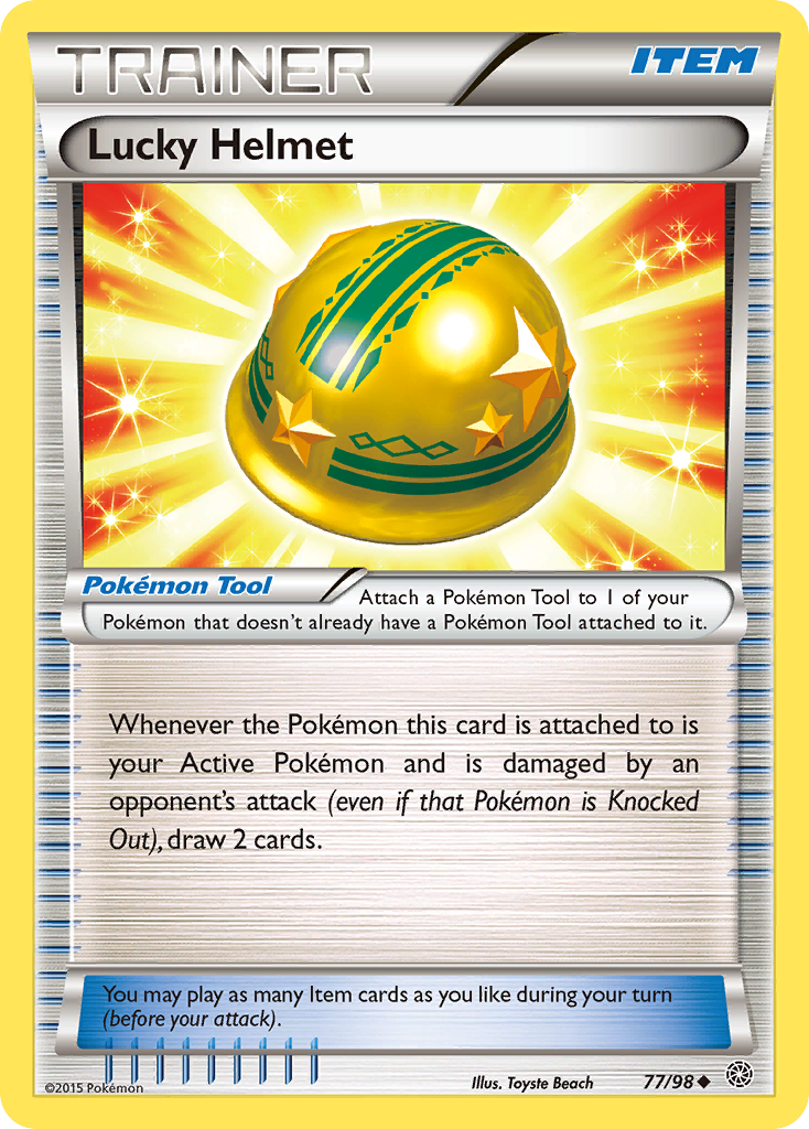 Lucky Helmet (77/98) [XY: Ancient Origins] | Fandemonia Ltd