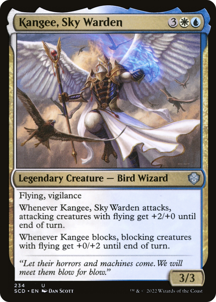 Kangee, Sky Warden [Starter Commander Decks] | Fandemonia Ltd