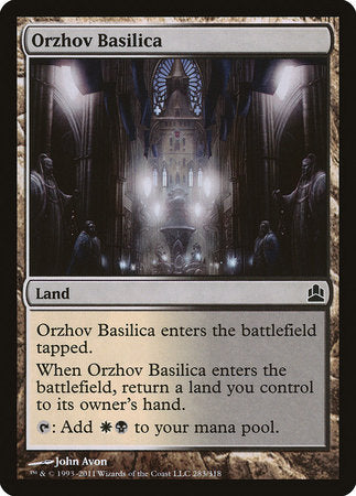 Orzhov Basilica [Commander 2011] | Fandemonia Ltd