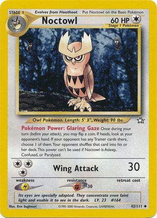 Noctowl (42/111) [Neo Genesis Unlimited] | Fandemonia Ltd