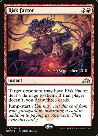 Risk Factor [Guilds of Ravnica Promos] | Fandemonia Ltd