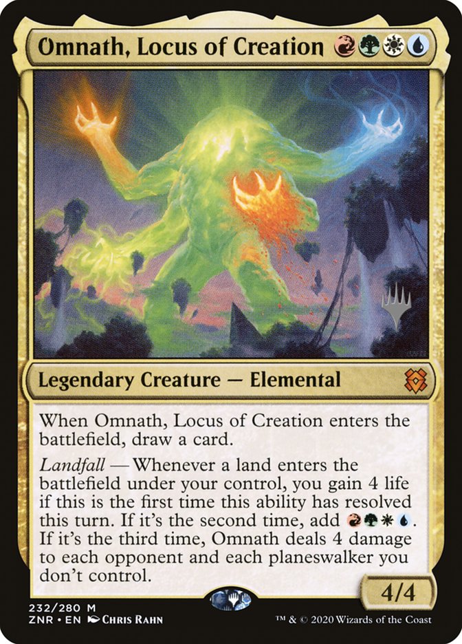 Omnath, Locus of Creation (Promo Pack) [Zendikar Rising Promos] | Fandemonia Ltd