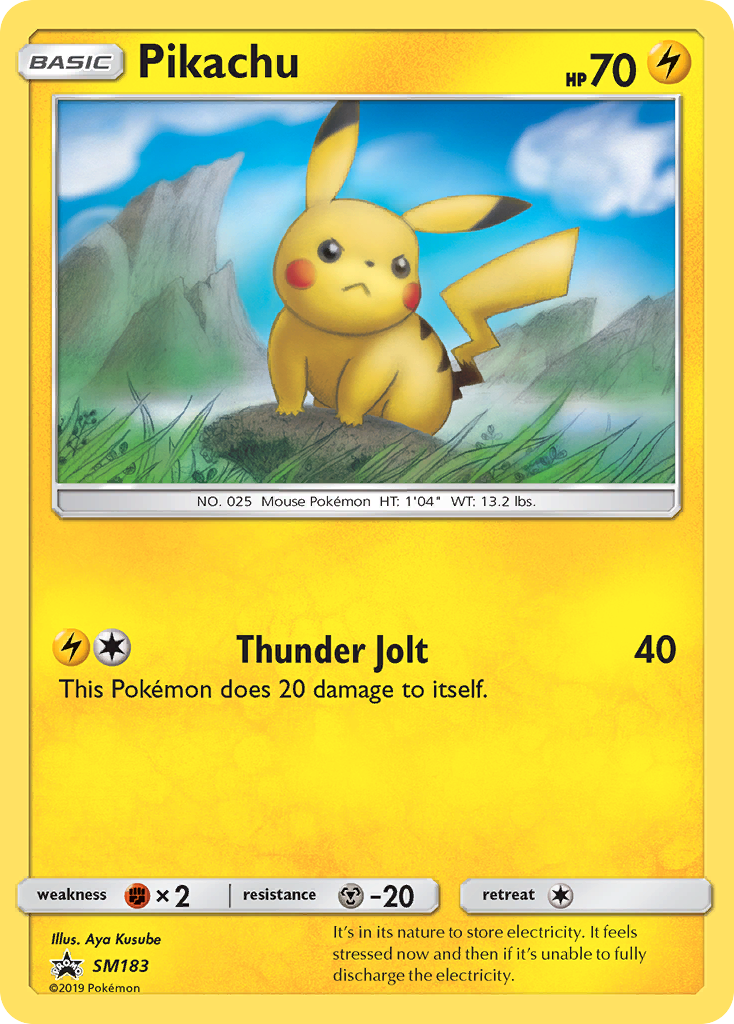 Pikachu (SM183) [Sun & Moon: Black Star Promos] | Fandemonia Ltd