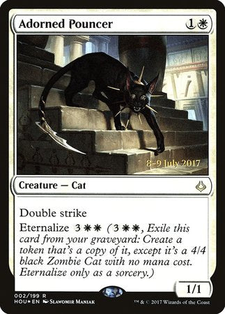 Adorned Pouncer [Hour of Devastation Promos] | Fandemonia Ltd