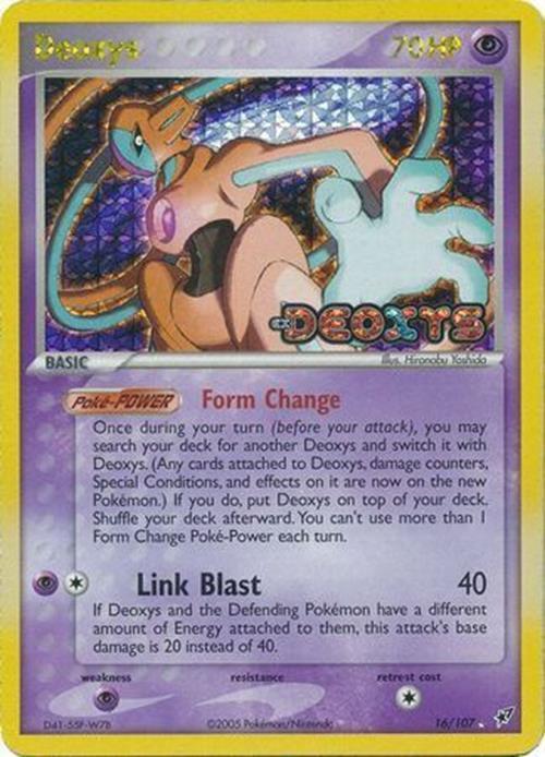 Deoxys (16/107) (Stamped) [EX: Deoxys] | Fandemonia Ltd