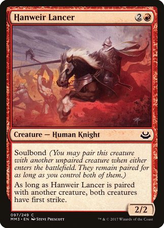 Hanweir Lancer [Modern Masters 2017] | Fandemonia Ltd