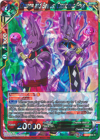 Champa and Beerus, Capricious Gods (DB1-088) [Dragon Brawl] | Fandemonia Ltd