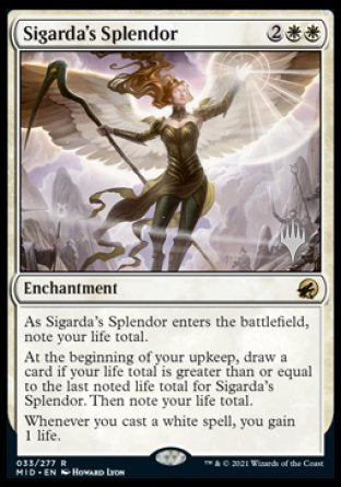 Sigarda's Splendor (Promo Pack) [Innistrad: Midnight Hunt Promos] | Fandemonia Ltd