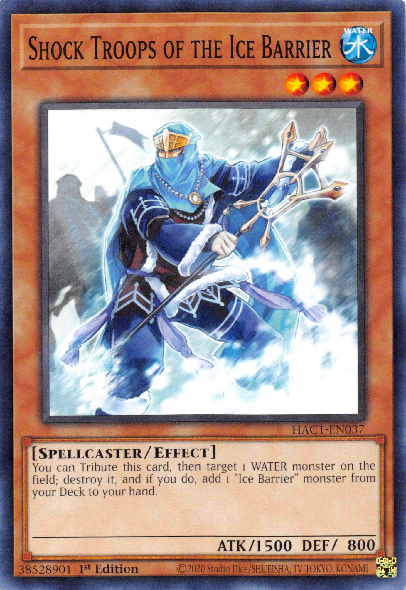 Shock Troops of the Ice Barrier [HAC1-EN037] Common | Fandemonia Ltd