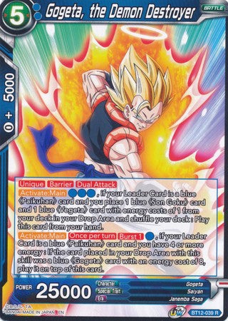 Gogeta, the Demon Destroyer [BT12-039] | Fandemonia Ltd