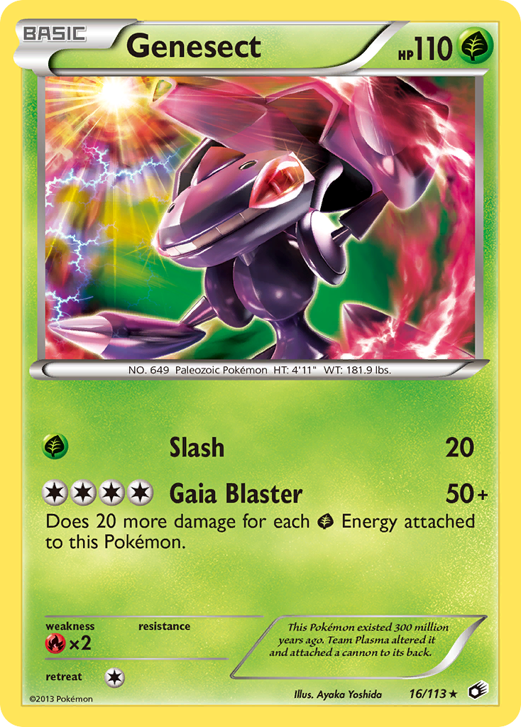 Genesect (16/113) [Black & White: Legendary Treasures] | Fandemonia Ltd