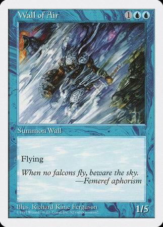 Wall of Air [Fifth Edition] | Fandemonia Ltd