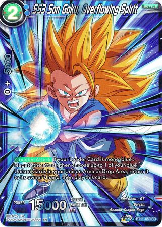 SS3 Son Goku, Overflowing Spirit [BT11-050] | Fandemonia Ltd