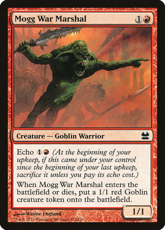 Mogg War Marshal [Modern Masters] | Fandemonia Ltd